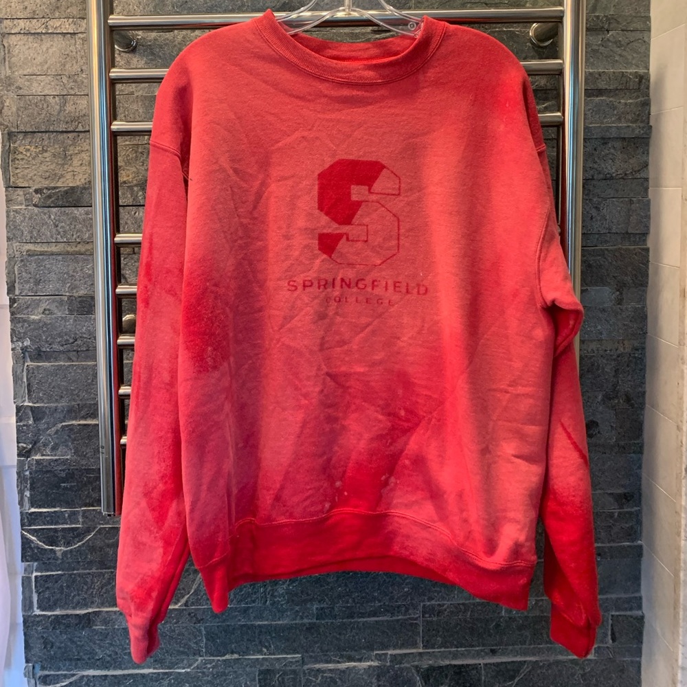 springfield college crewneck size M